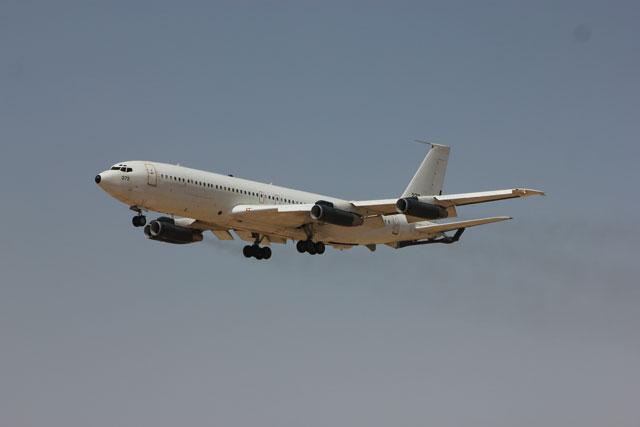 طائرة عسكرية للاحتلال من طراز BOEING 707 دخلت مصر 100 مرة خلال الحرب على غزة، ووصلت لعمق 172 كيلومتراً! بيانات تكشف نشاط طائرة عسكرية إسرائيلية